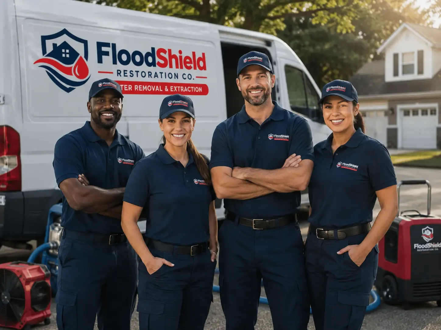 Flood Damage Restoration company in Springtown, PA